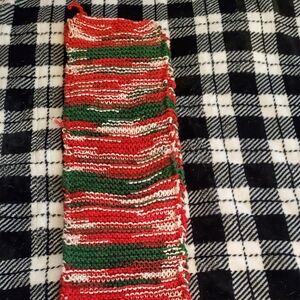 Multicolor Knit Scarf